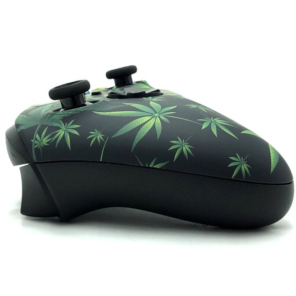 Custom Microsoft Xbox Series X / S Wireless Controller - Green Weeds Leaf - Picture 5 of 8